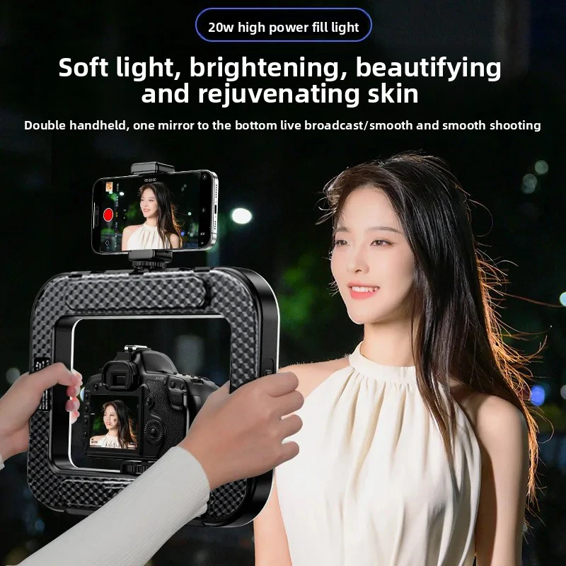 Portable Handheld Ring LED Lig - مراجعة Photography Lighting Stick وسعره