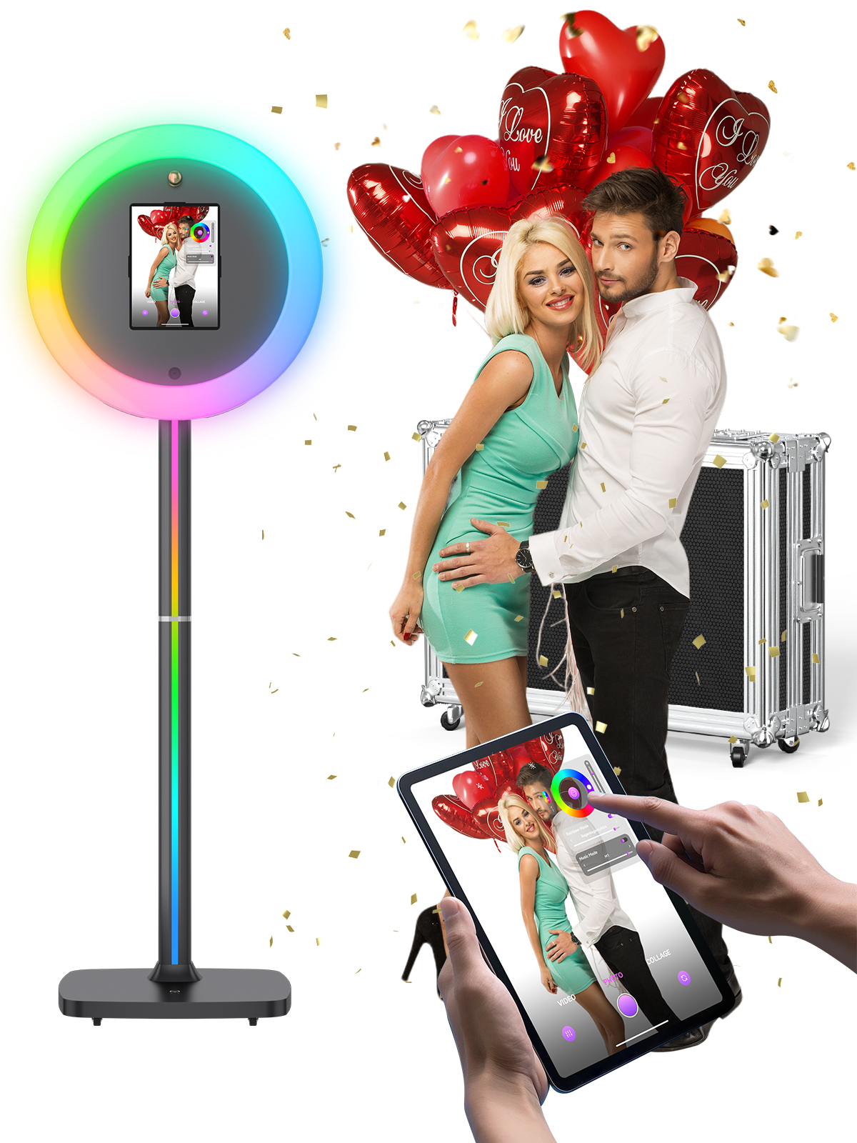 Ipad Photo Booth Machine for P - مراجعة Photography Lighting App وسعره