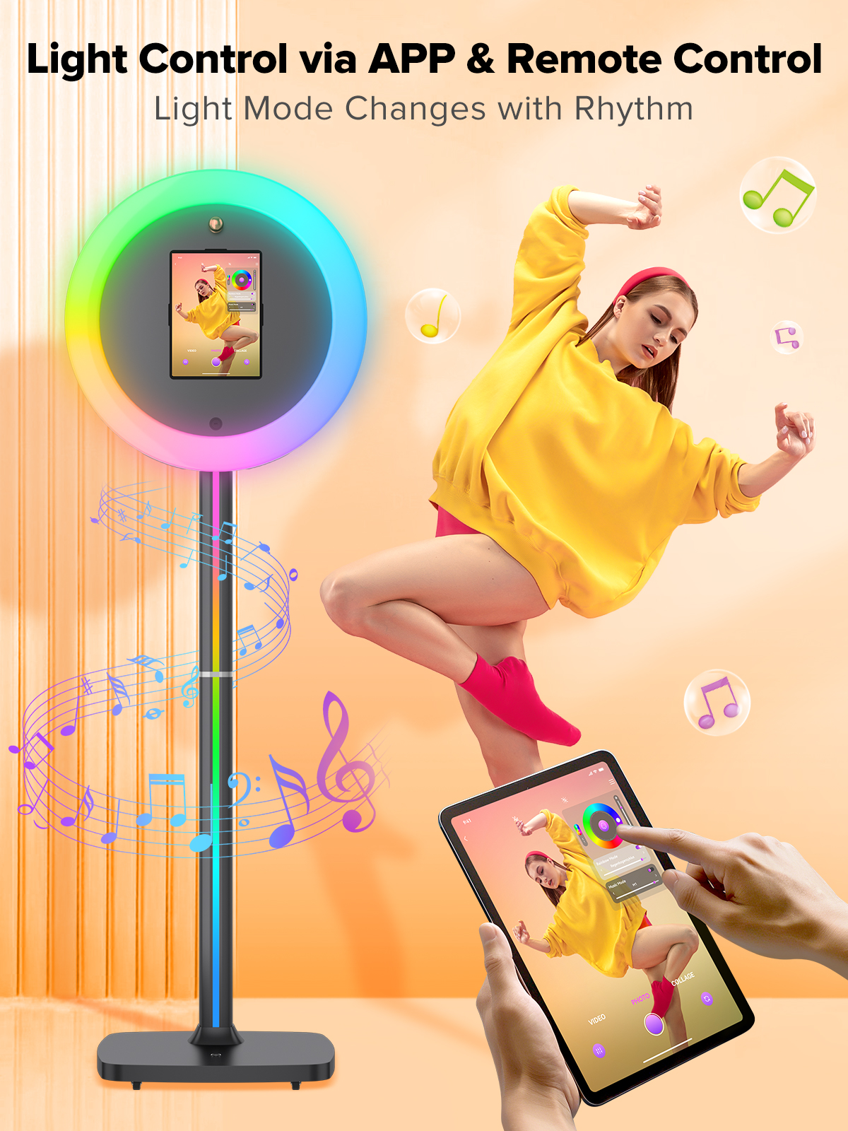 Ipad Photo Booth Machine for P - مراجعة Photography Lighting App وسعره