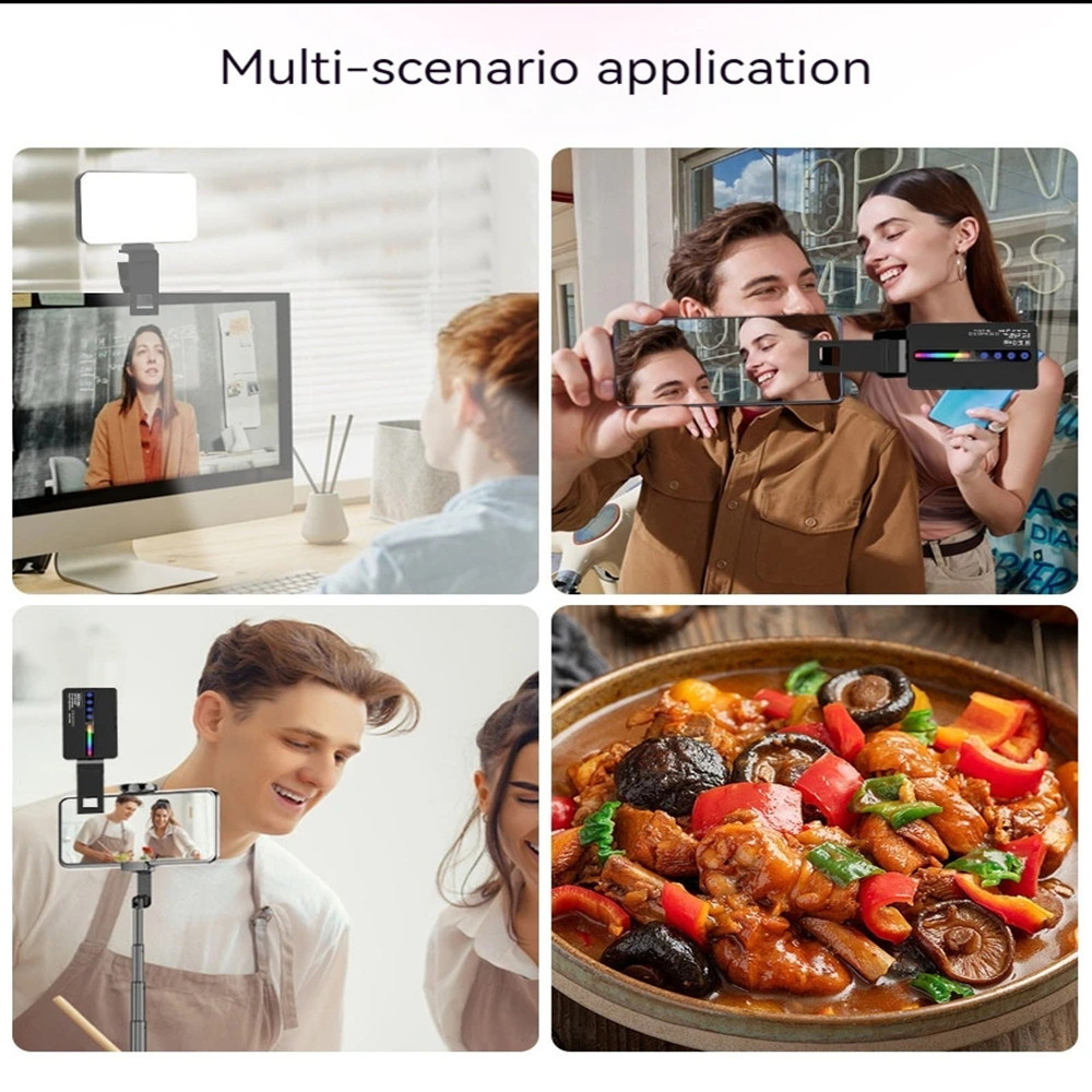 LED RGB Camera Light Full Colo - مراجعة Video Light Panel Led وسعره