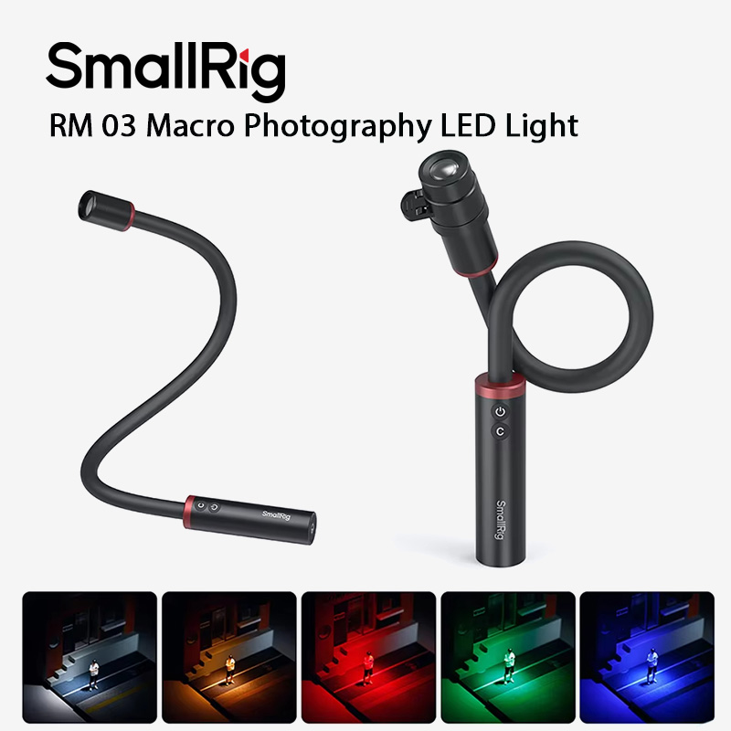 SmallRig RM 03 Macro Photograp - مراجعة Flower Photography Led Lighting Pack وسعره