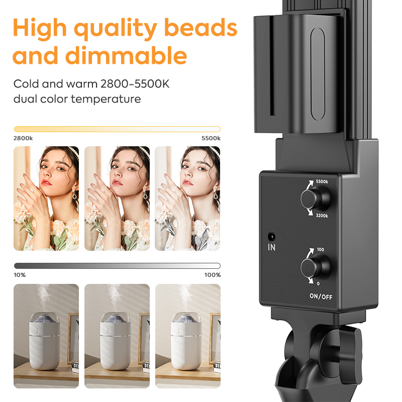 4pcs LED Photography Studio Li - مراجعة Photography Lighting Stick وسعره