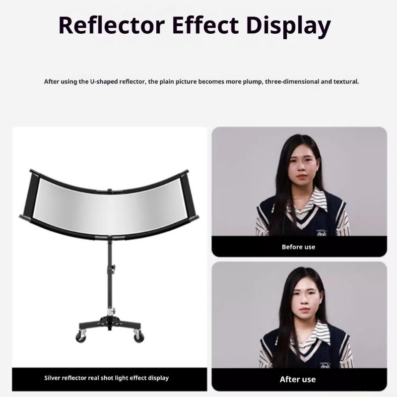 F62C Durability Curved Light R - مراجعة Photography Lighting Reflector وسعره