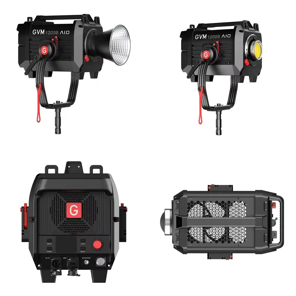 GVM SD1200B AIO 1200W Photogra - مراجعة Photography Lighting For Studio وسعره
