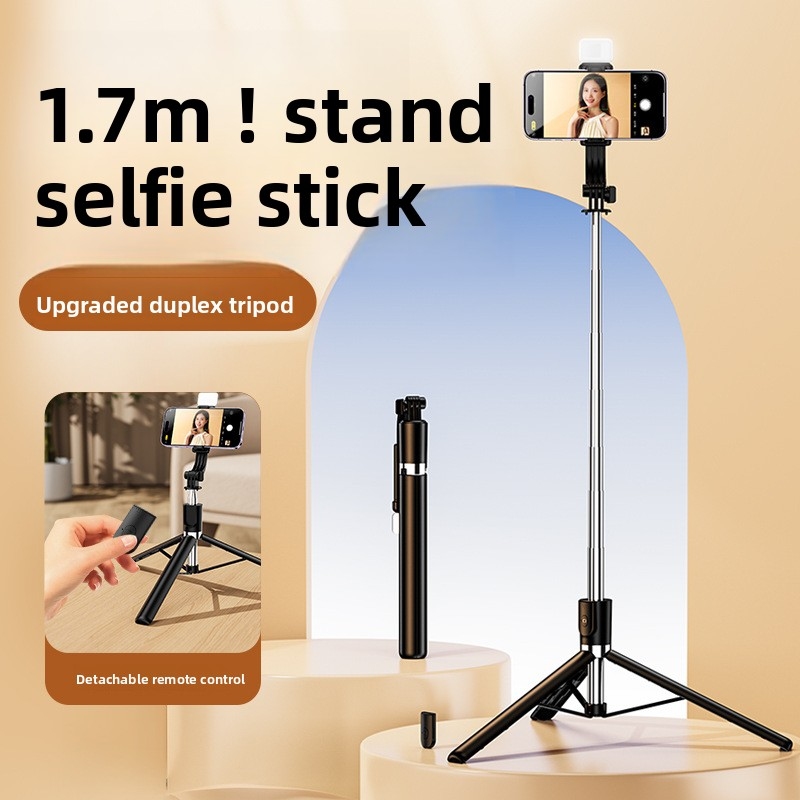 Extendable 1M Selfie Stick Tri - مراجعة Photography Lighting Stick وسعره