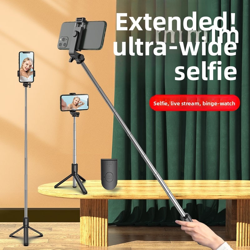 Extendable 1M Selfie Stick Tri - مراجعة Photography Lighting Stick وسعره