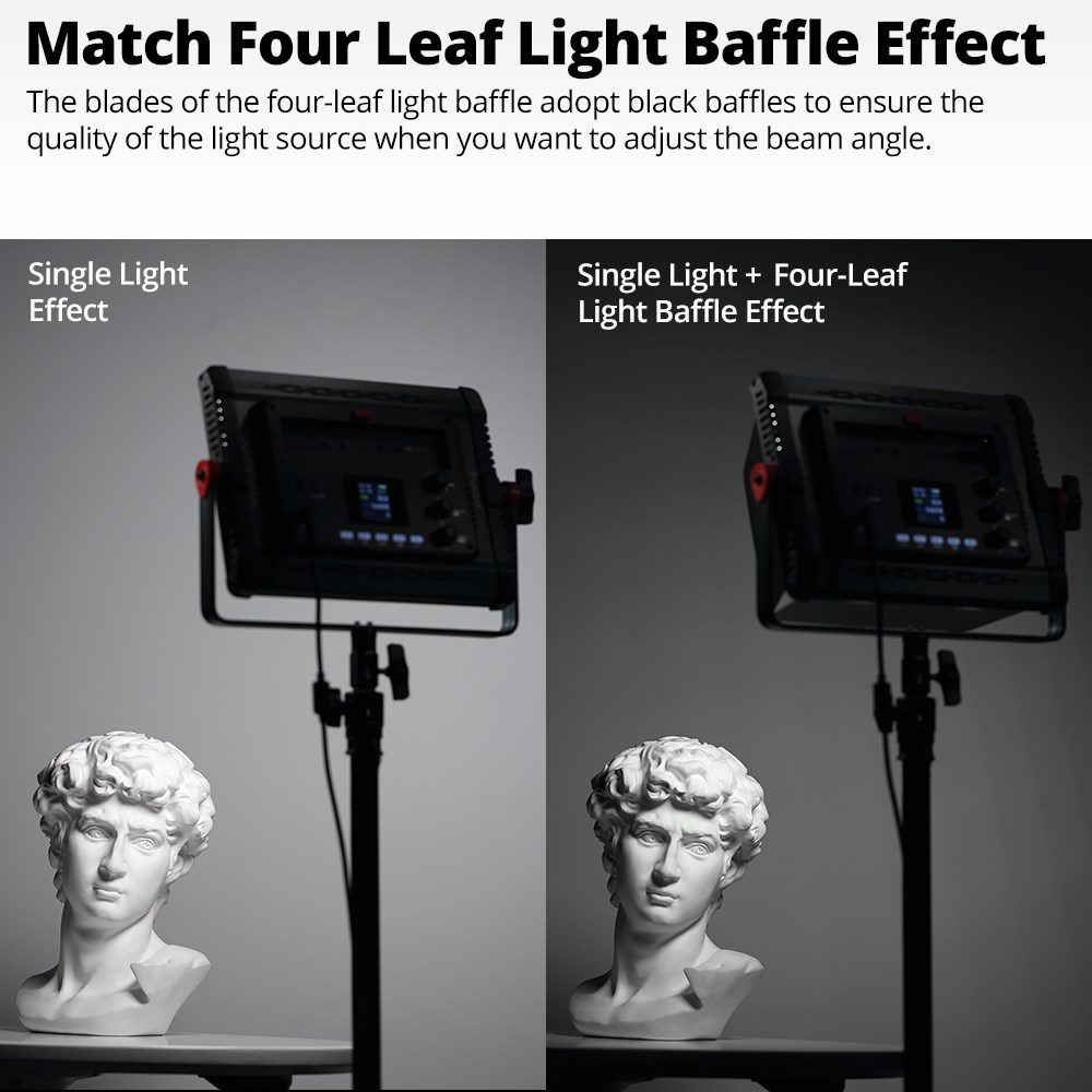 AMBITFUL P35R LED Video Panel  - مراجعة Video Light Panel Led وسعره