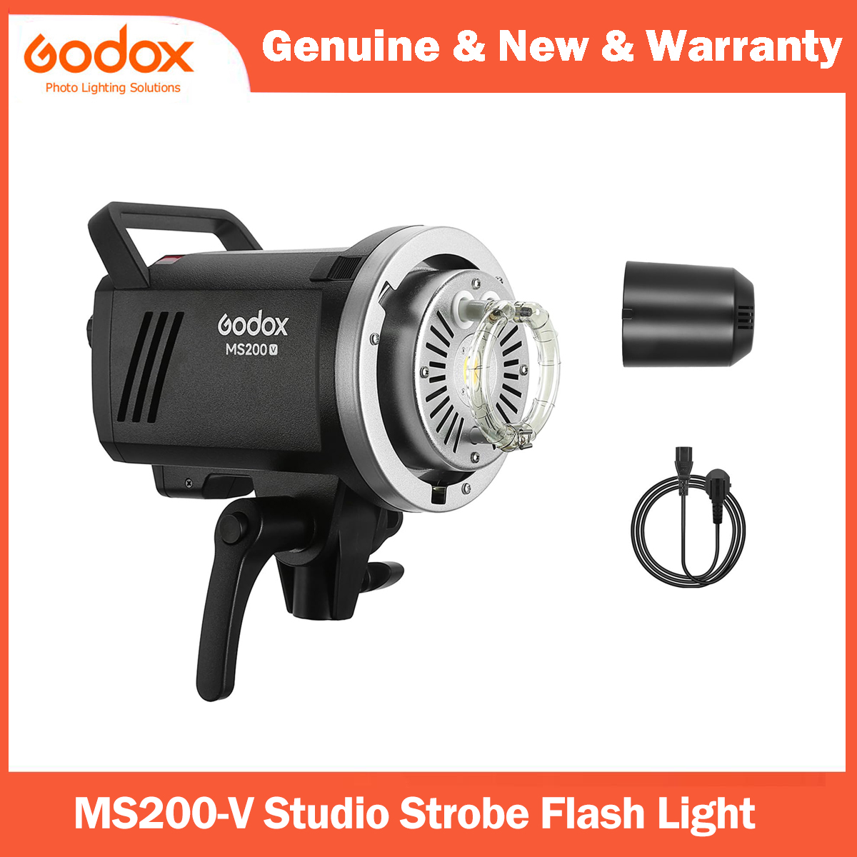 Godox MS200V Studio Strobe Fla - مراجعة Portrait Photography With Lighting وسعره