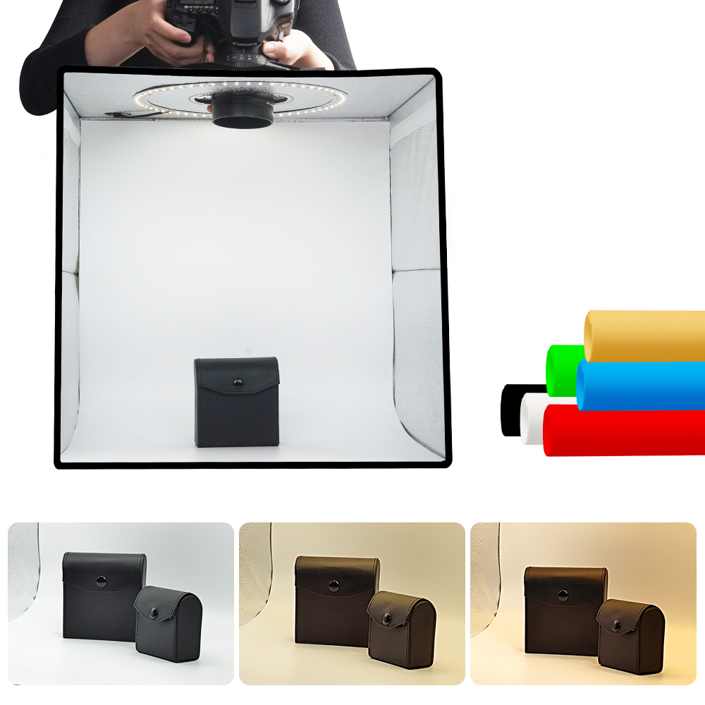Lightdow Dimmable Photo Box LE - مراجعة Photography Lighting And Backdrop وسعره
