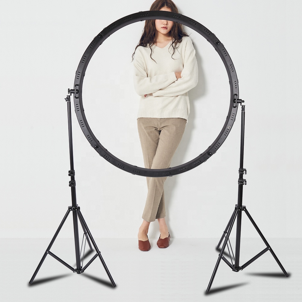 120W LED Ring Light Wire Contr - مراجعة Photography Lighting For Studio وسعره