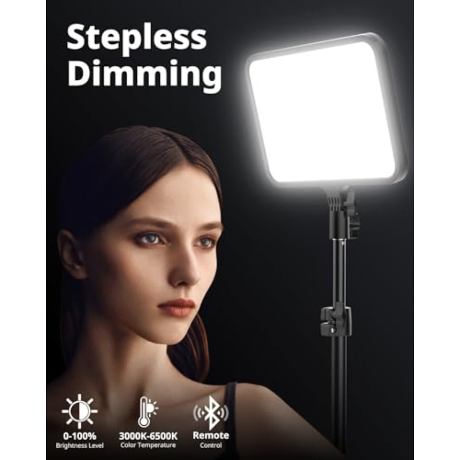 2 Pack LED Video Light Kit, Ph - مراجعة Photography Lighting For Studio وسعره