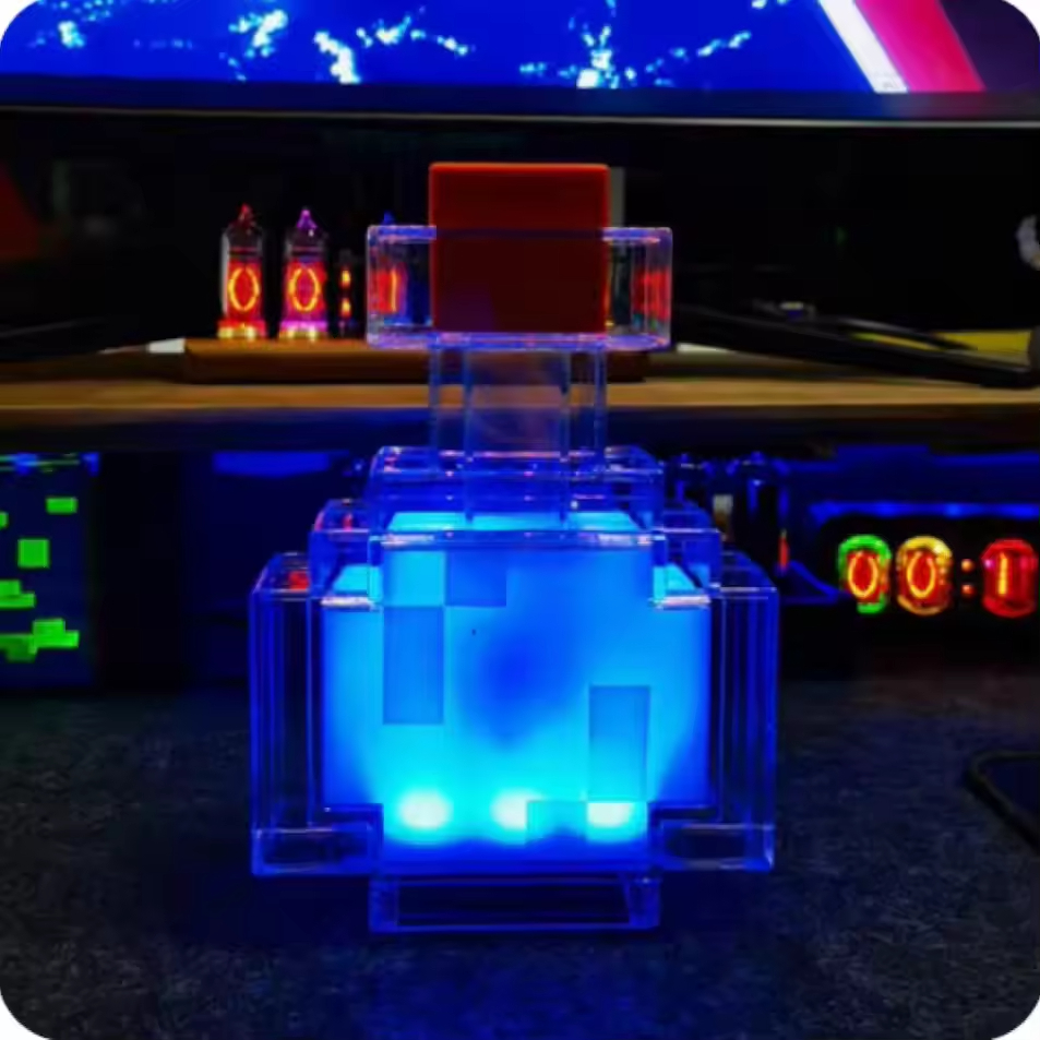 MC Game Potion Bottle Night Li - مراجعة Photography Lighting Styles وسعره