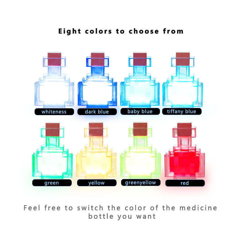 MC Game Potion Bottle Night Li - مراجعة Photography Lighting Styles وسعره