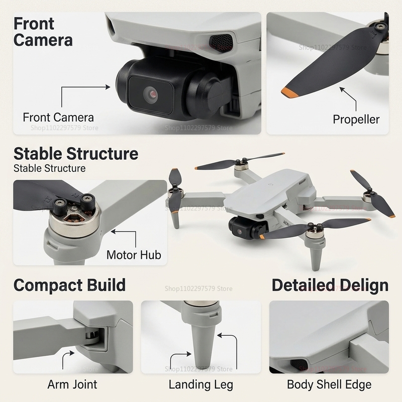 AERI 100 Drone with FPV VR Gog - مراجعة Learn Photography Lighting وسعره