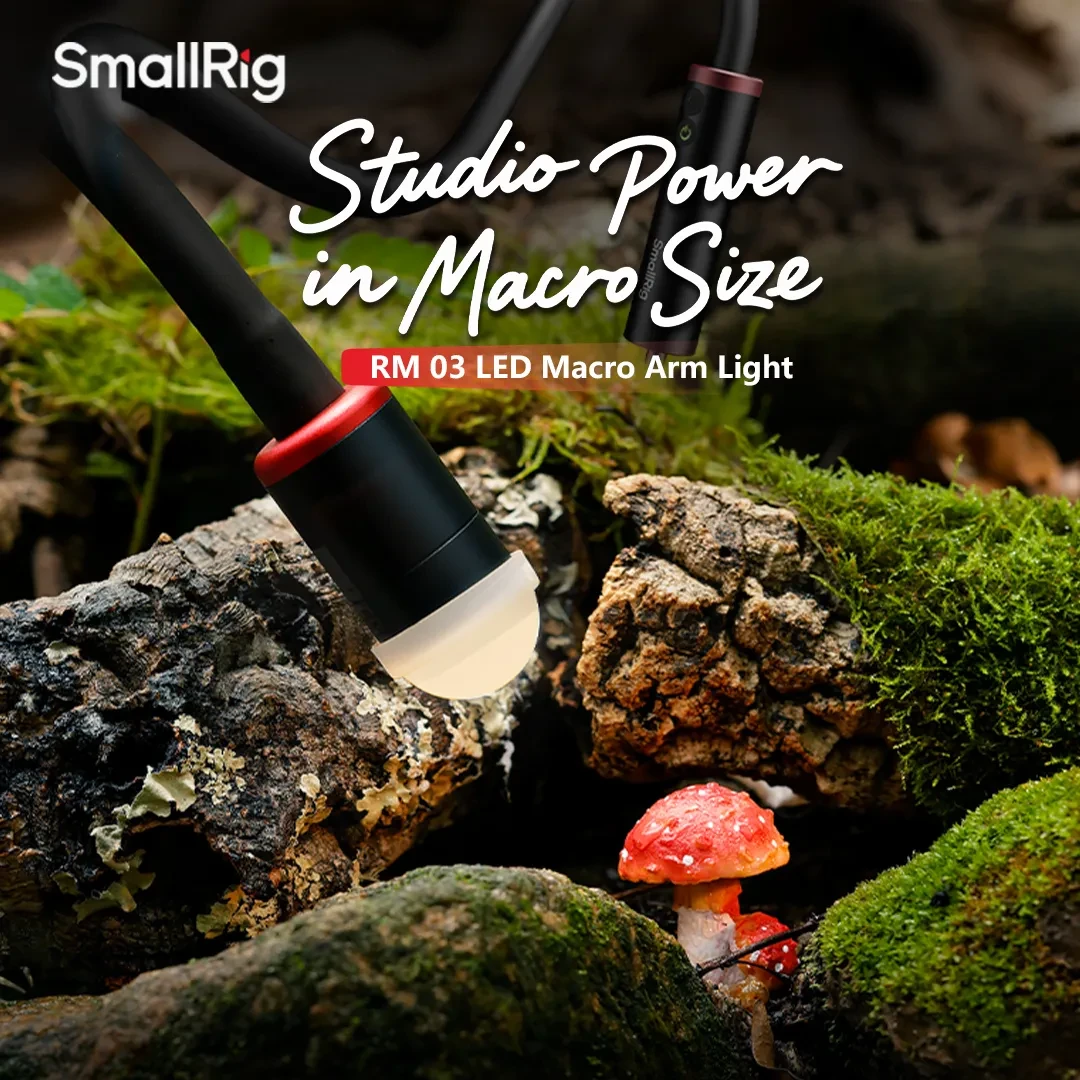 SmallRig RM-03 Macro Light 3W  - مراجعة Photography Lighting Angles وسعره