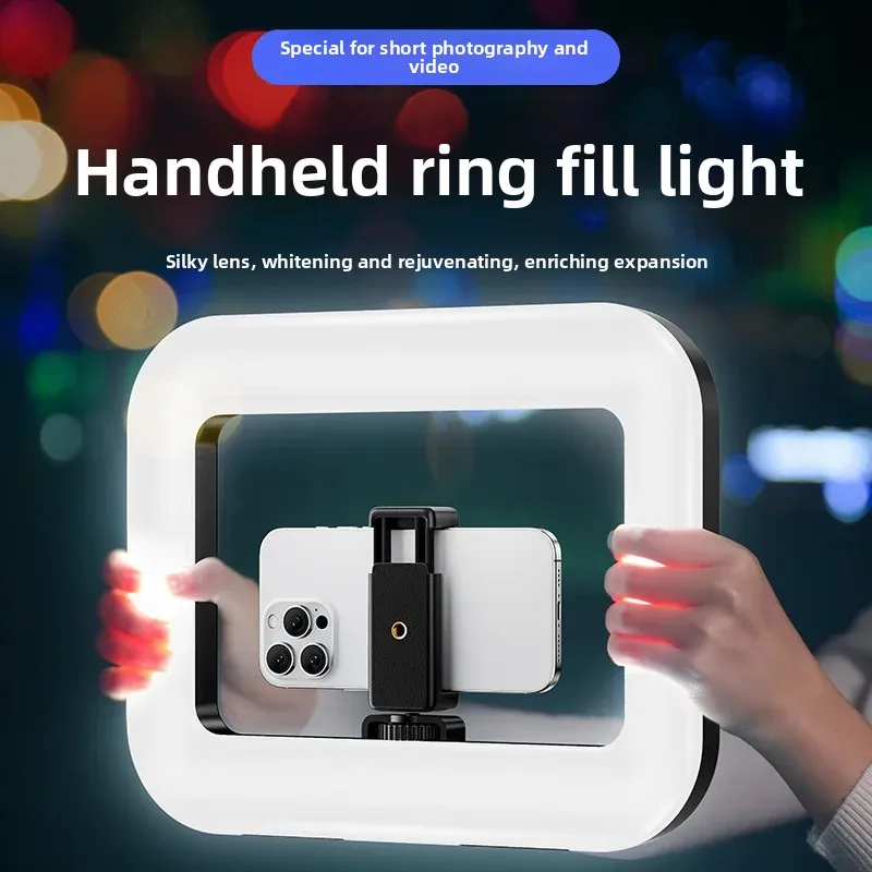 Portable Handheld Ring LED Lig - مراجعة Photography Lighting Stick وسعره