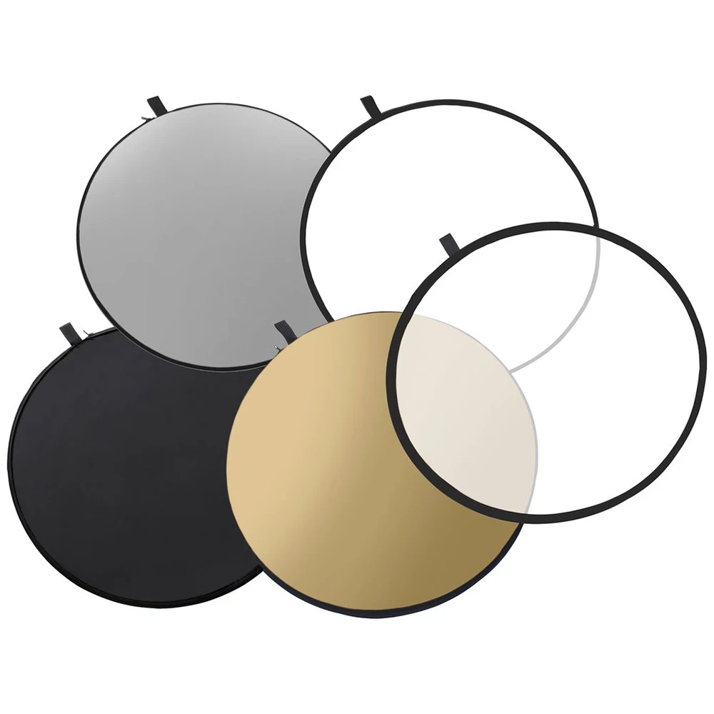 60/80/110cm 5-in-1 Collapsible - مراجعة Photography Lighting Reflector وسعره