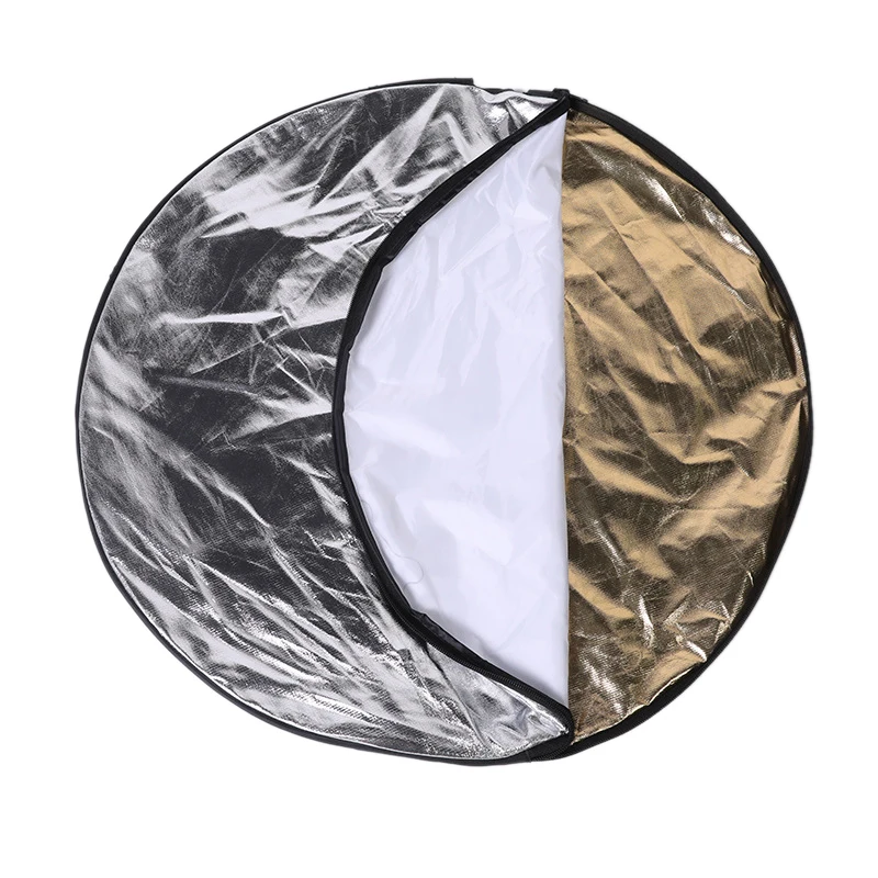 60/80/110cm 5-in-1 Collapsible - مراجعة Photography Lighting Reflector وسعره