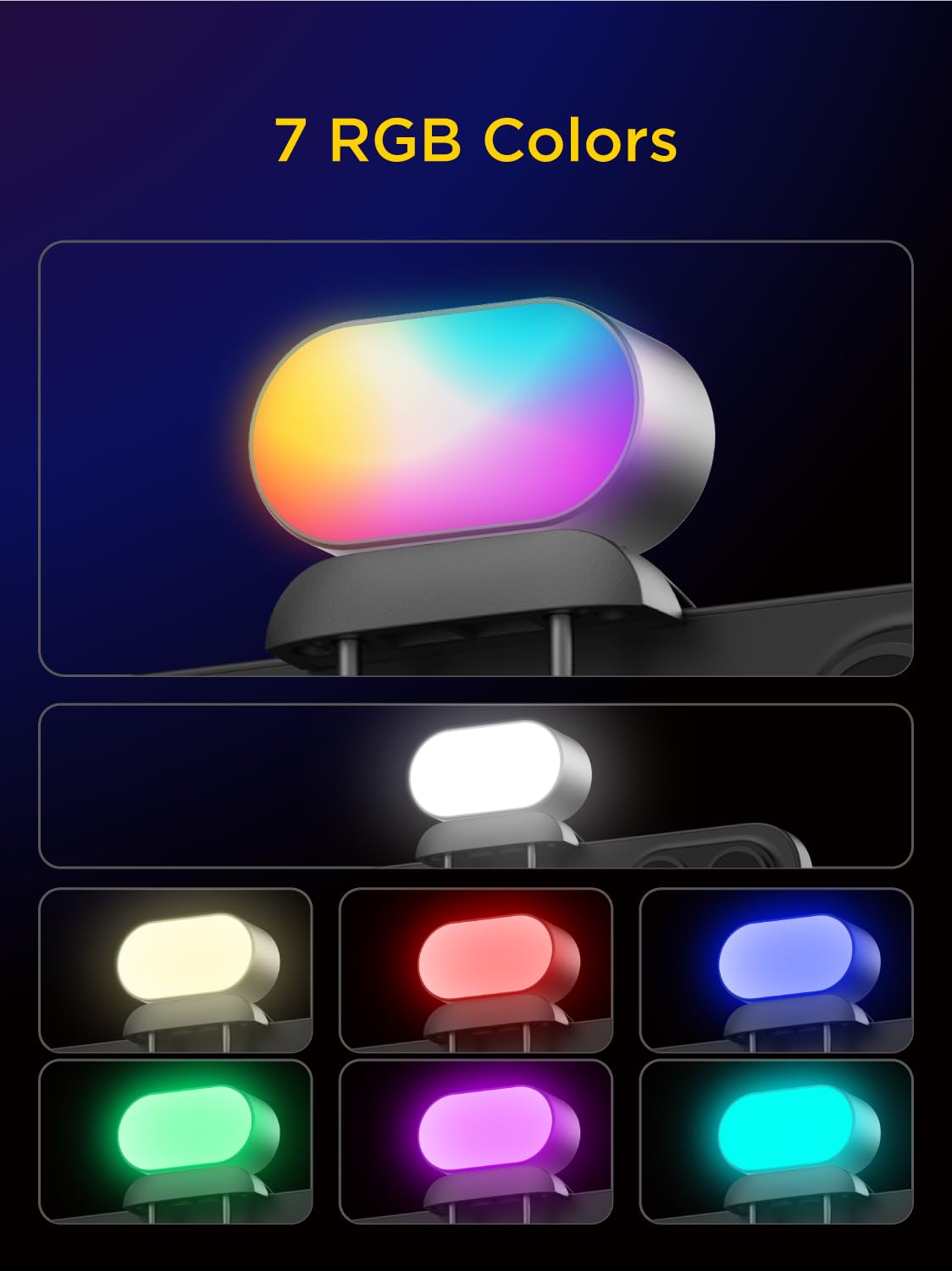 AOCHUAN RGB Magnetic Fill Ligh - مراجعة Photography Lighting Styles وسعره