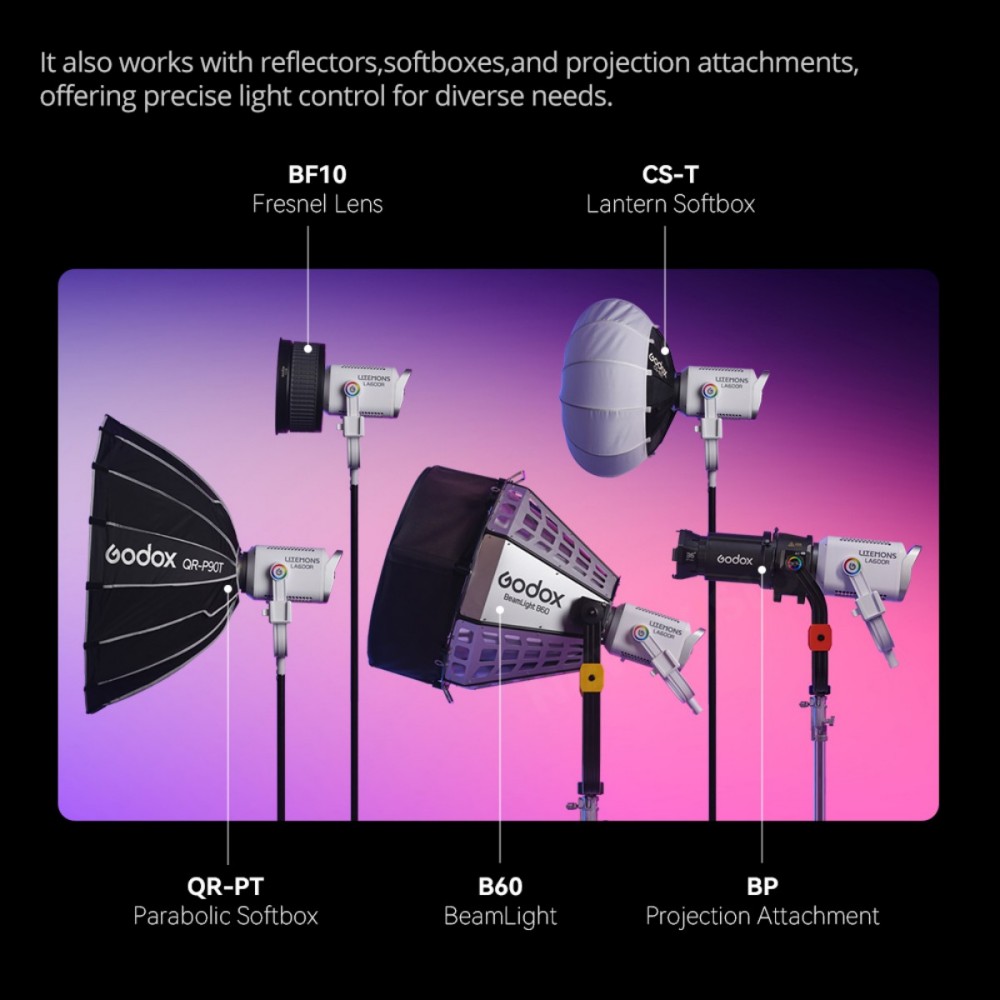 Godox LITEMONS LA600Bi LA600R  - مراجعة Portrait Photography With Lighting وسعره