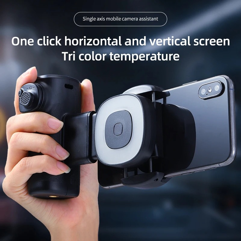 Single-Axis Phone Grip with Bl - مراجعة Photography Lighting Angles وسعره