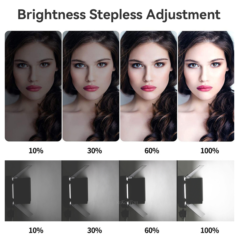 U800 U600 LED Photo Studio Vid - مراجعة Video Light Panel Led وسعره