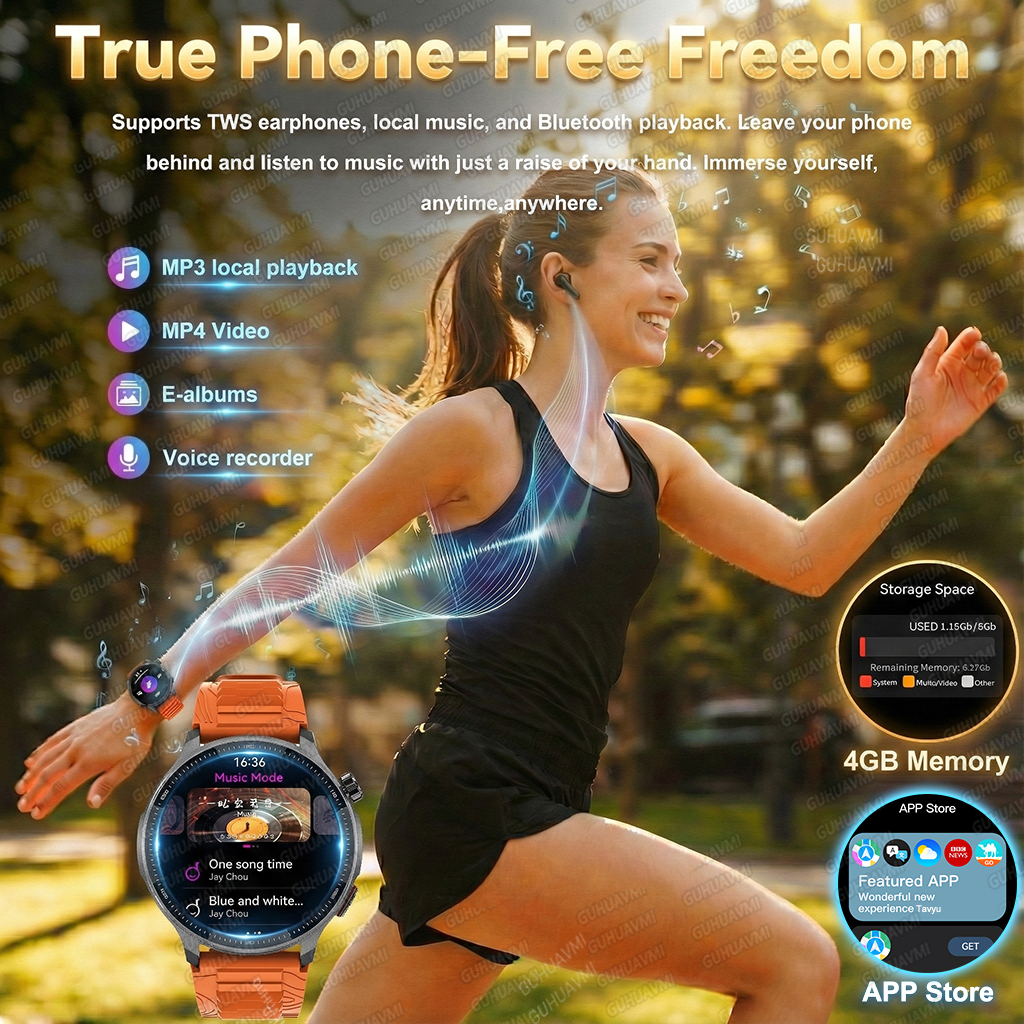 New 4GB Storage Smart Watch GP - مراجعة Photography Lighting Styles وسعره